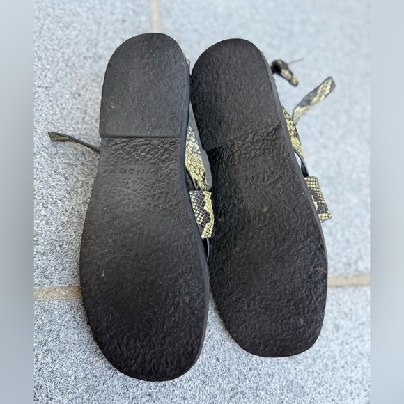 VINCE Morris Boho Chic Leather Strappy Sandals - Picture 9 of 9